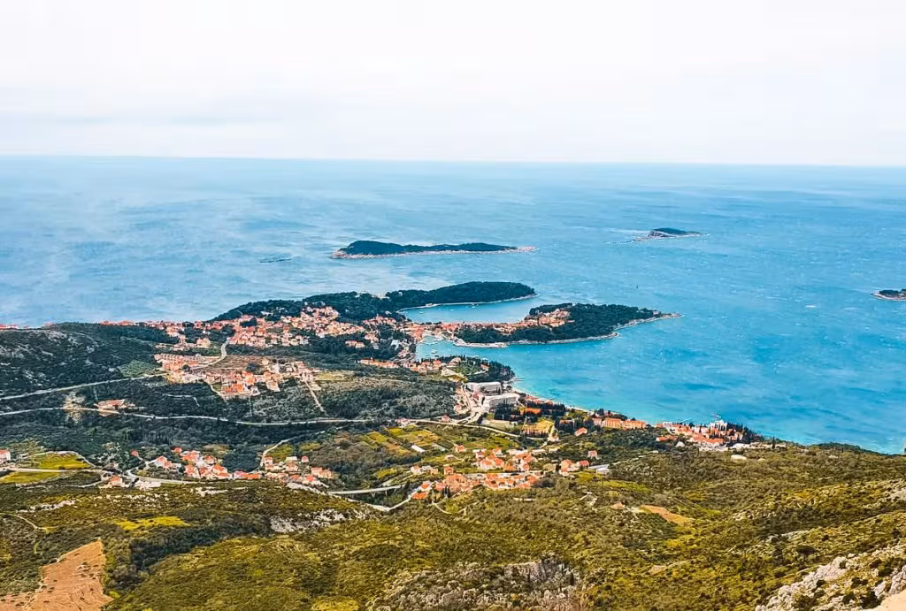 Cavtat from above