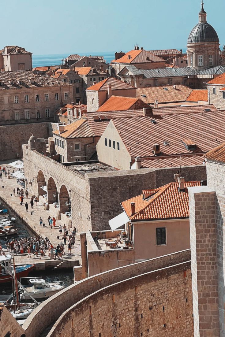 Walking Dubrovnik City Walls 2023 Guide Kompas Hr   Views From Northern Side Of City Walls 